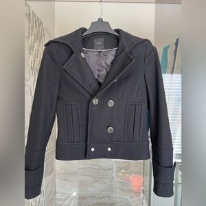 Express wool button-down jacket